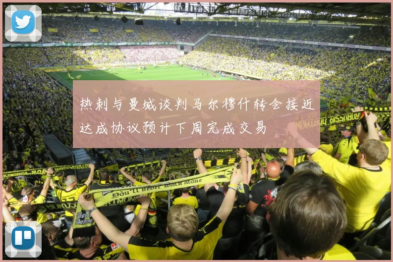 热刺与曼城谈判马尔穆什转会接近达成协议预计下周完成交易